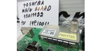 Toshiba  75017722  module Main Board  tv 19C100U.